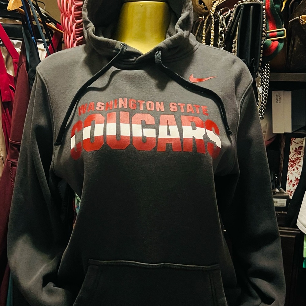 Nike Men's Gray Washington State Cougars Hoodie